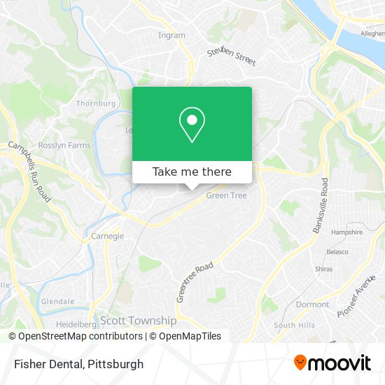 Fisher Dental map