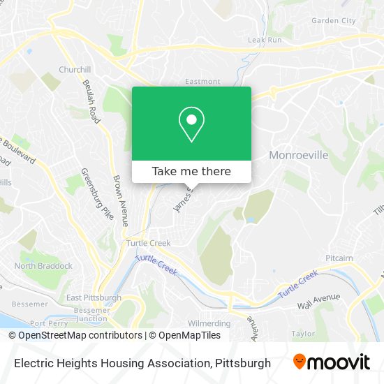 Mapa de Electric Heights Housing Association