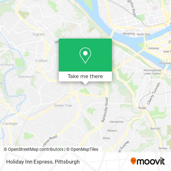 Holiday Inn Express map