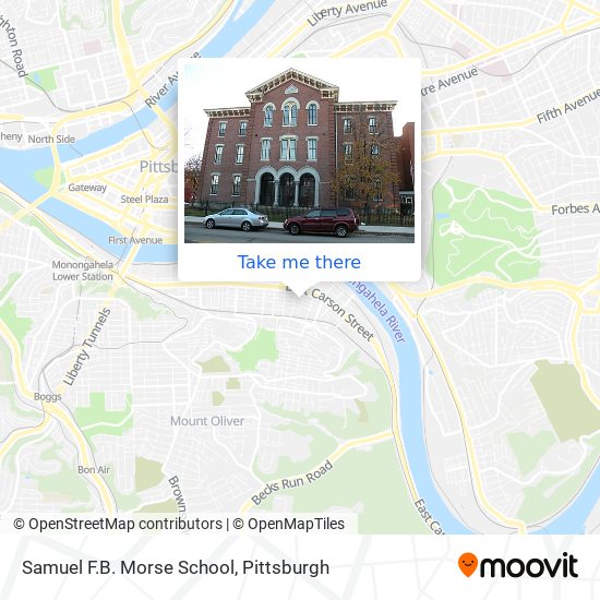 Mapa de Samuel F.B. Morse School