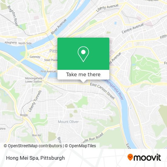 Hong Mei Spa map