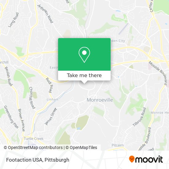 Footaction USA map