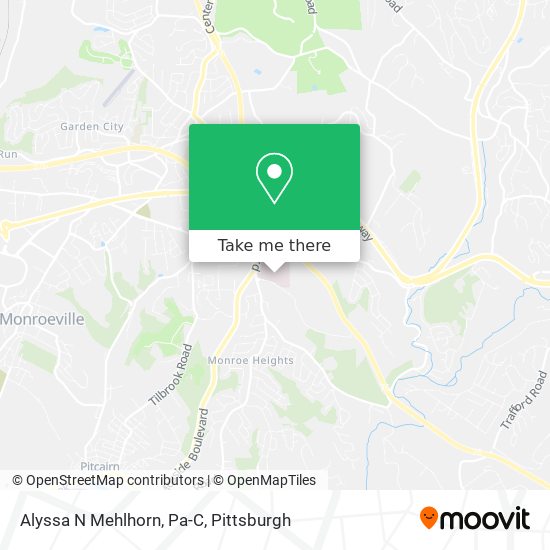 Alyssa N Mehlhorn, Pa-C map