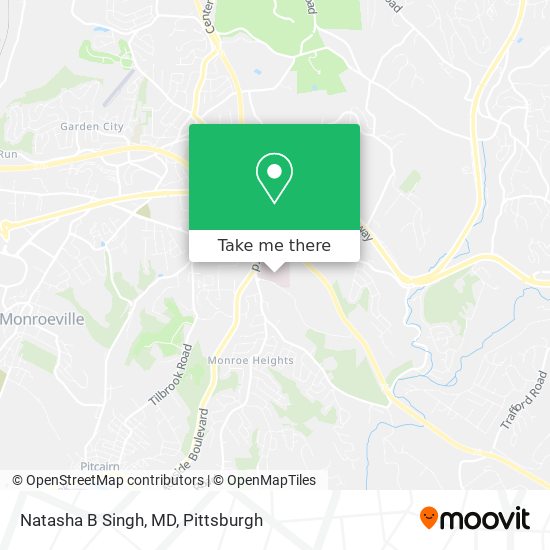 Mapa de Natasha B Singh, MD