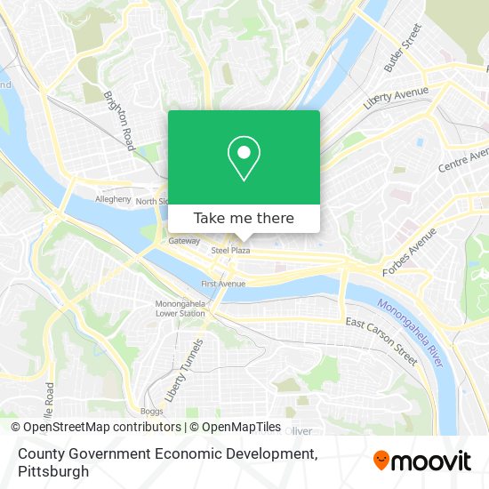 Mapa de County Government Economic Development