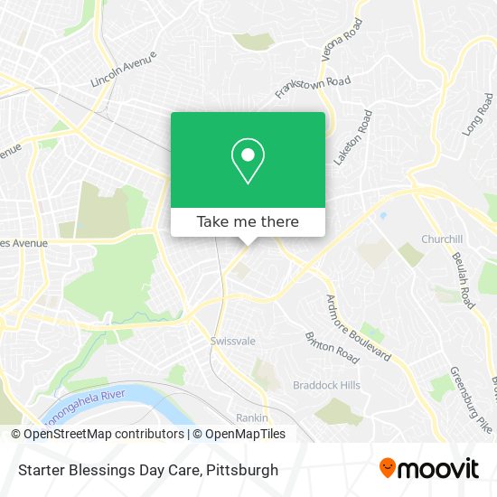 Starter Blessings Day Care map