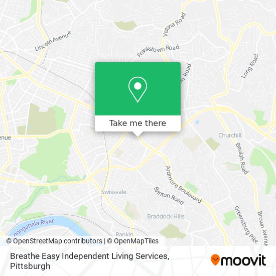 Mapa de Breathe Easy Independent Living Services