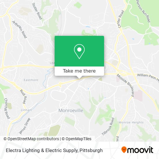 Mapa de Electra Lighting & Electric Supply