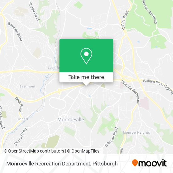 Mapa de Monroeville Recreation Department