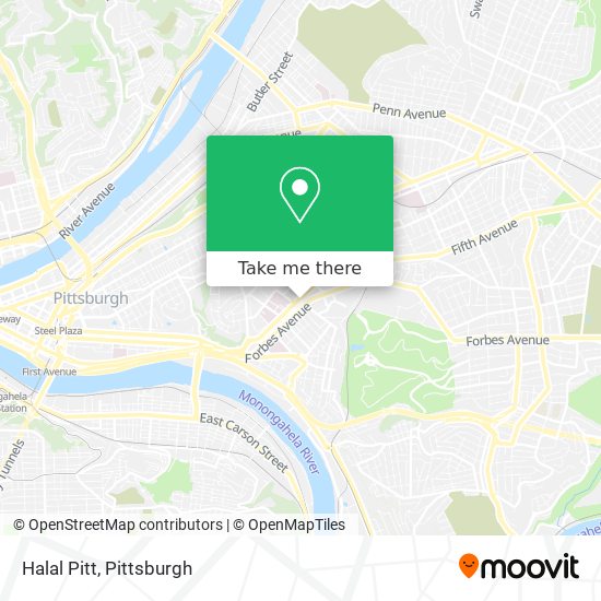Halal Pitt map
