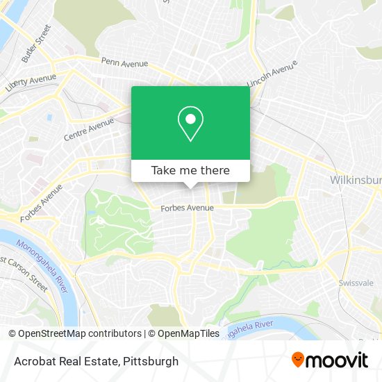 Acrobat Real Estate map