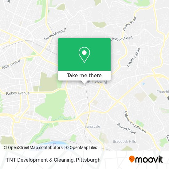 TNT Development & Cleaning map