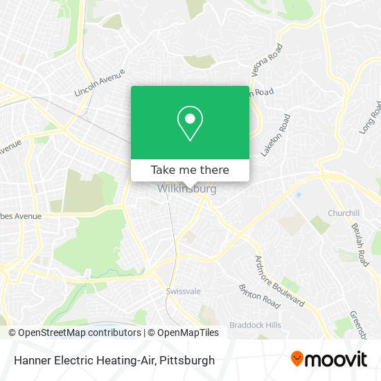 Hanner Electric Heating-Air map