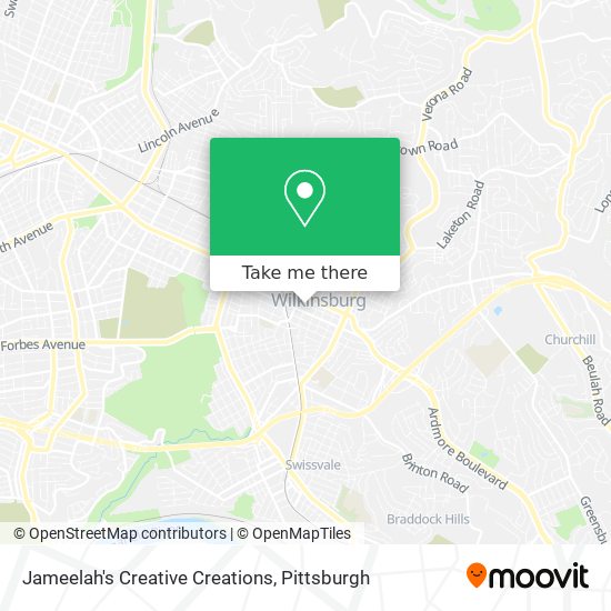 Jameelah's Creative Creations map