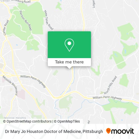 Mapa de Dr Mary Jo Houston Doctor of Medicine