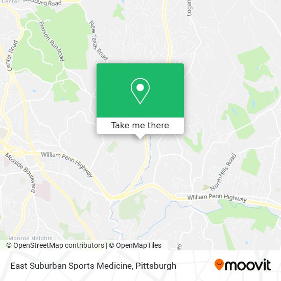 Mapa de East Suburban Sports Medicine