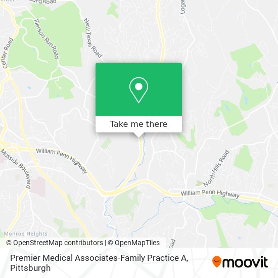 Premier Medical Associates-Family Practice A map