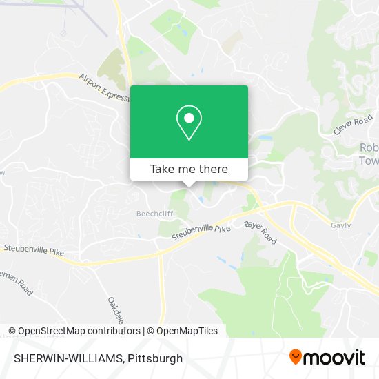 Mapa de SHERWIN-WILLIAMS