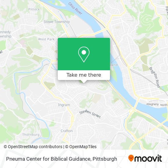 Pneuma Center for Biblical Guidance map