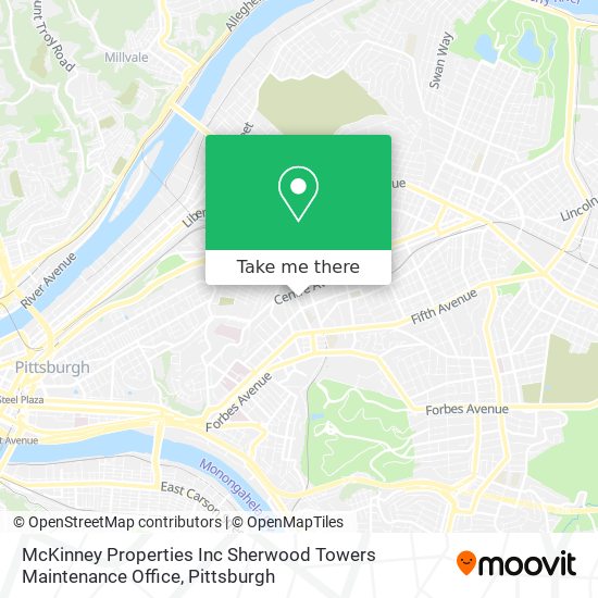 McKinney Properties Inc Sherwood Towers Maintenance Office map