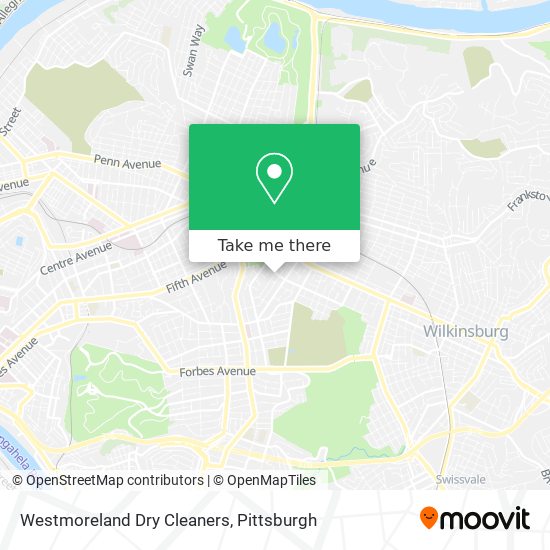Westmoreland Dry Cleaners map