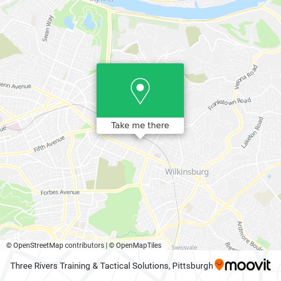 Three Rivers Training & Tactical Solutions map