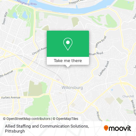 Mapa de Allied Staffing and Communication Solutions