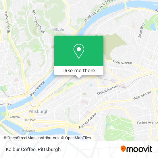 Kaibur Coffee map
