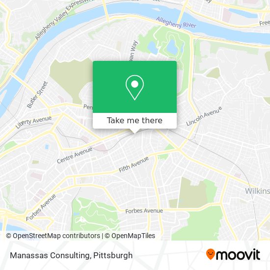 Mapa de Manassas Consulting