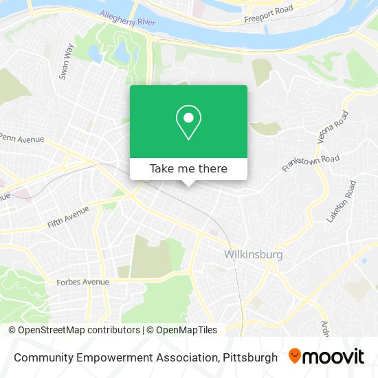 Community Empowerment Association map