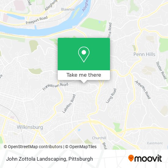 John Zottola Landscaping map