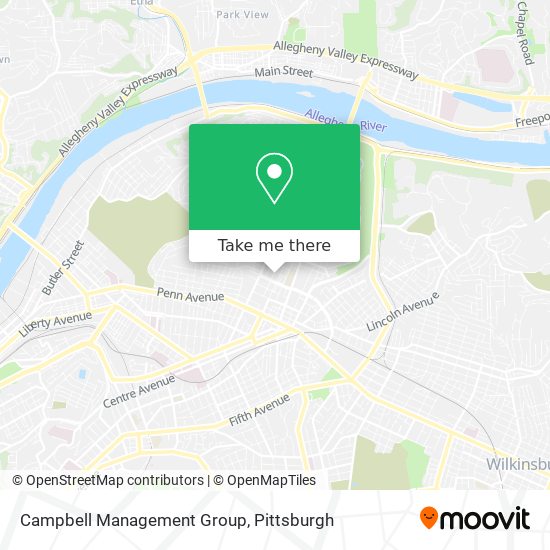 Mapa de Campbell Management Group