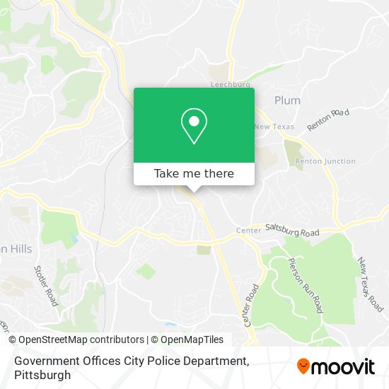 Government Offices City Police Department map