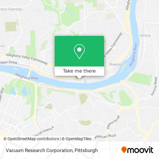 Mapa de Vacuum Research Corporation