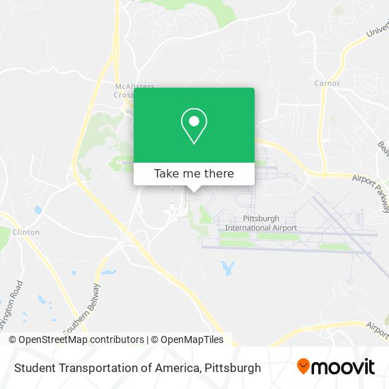 Mapa de Student Transportation of America