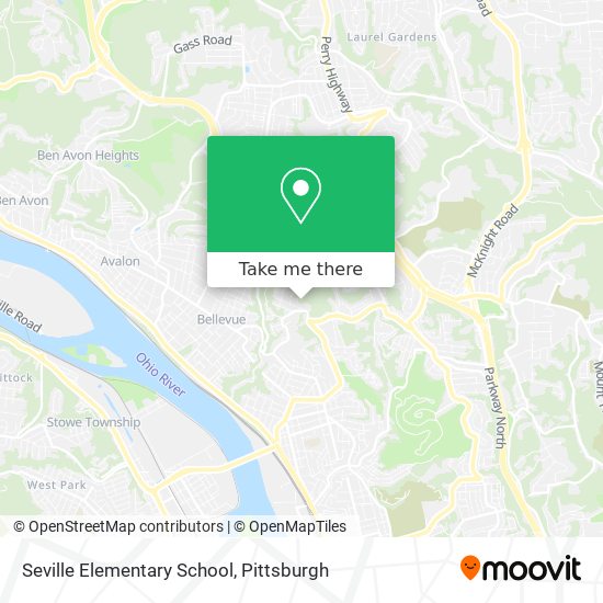 Mapa de Seville Elementary School