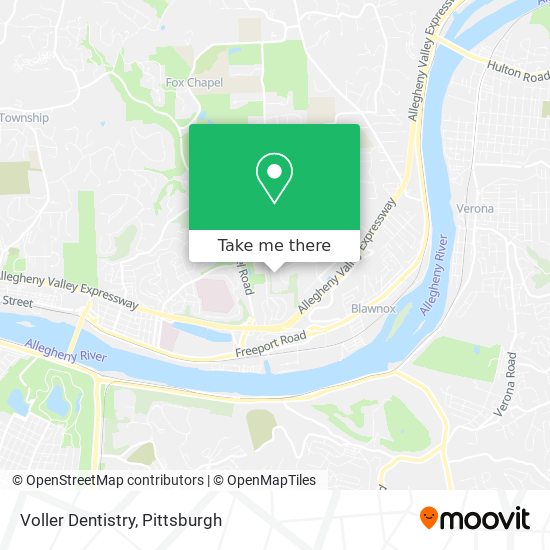 Voller Dentistry map