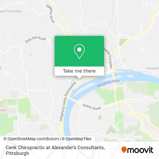 Mapa de Cenk Chiropractic at Alexander's Consultants