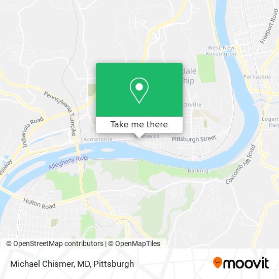 Mapa de Michael Chismer, MD