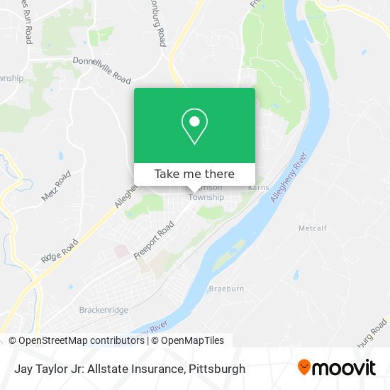 Jay Taylor Jr: Allstate Insurance map