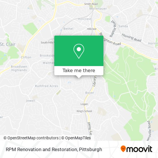 RPM Renovation and Restoration map