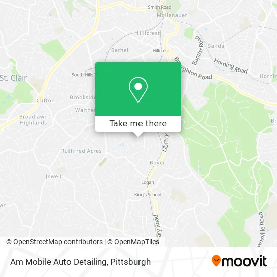 Am Mobile Auto Detailing map