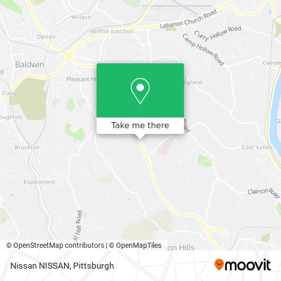 Nissan NISSAN map