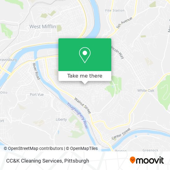 CC&K Cleaning Services map