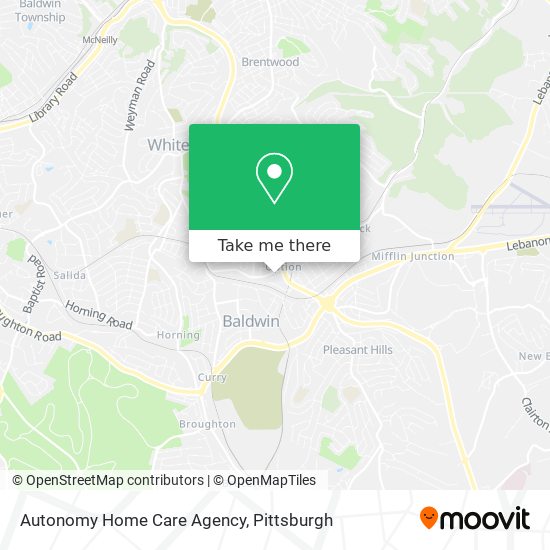 Autonomy Home Care Agency map