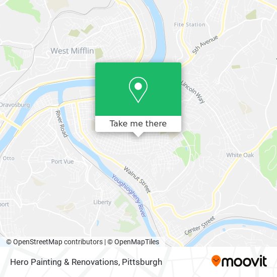 Hero Painting & Renovations map