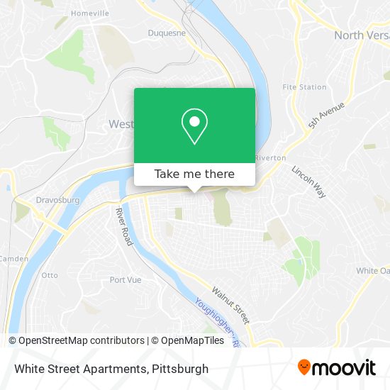 Mapa de White Street Apartments