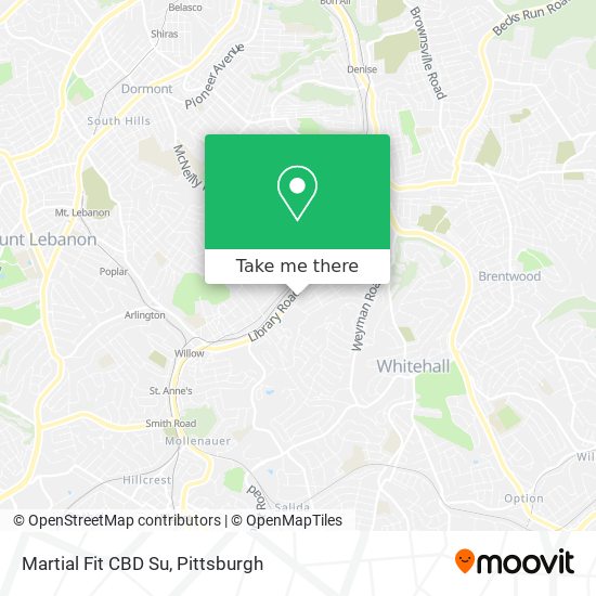 Martial Fit CBD Su map