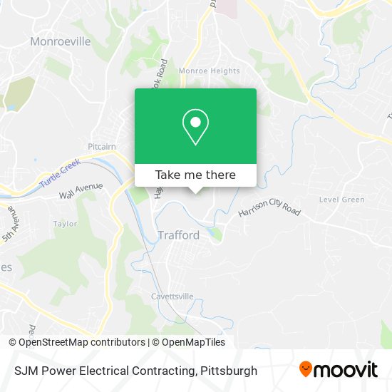 Mapa de SJM Power Electrical Contracting