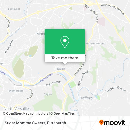 Sugar Momma Sweets map